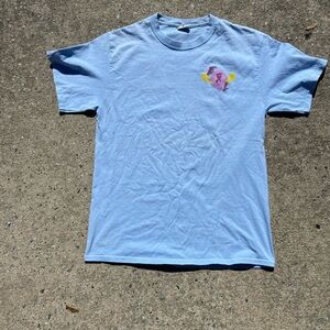 Light Blue Graphic T-Shirt